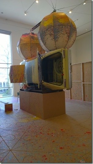Richard Jackson - Painting with Two Balls
