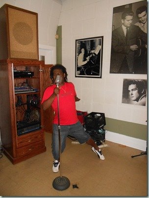 Elvis' microphone