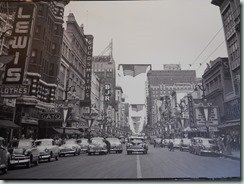 Memphis Main Street in the 50's
