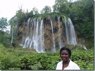 Plitvice Lakes National Park - Waterfall at the upper lakes