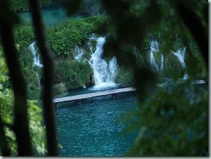 Plitvice Lakes National Park - Walking on wooden footbridges