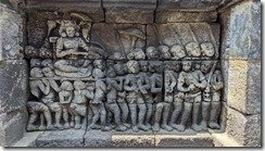  Buddhist temple of Borobudur