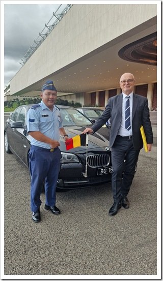 Fully fledged non-resident ambassador to Brunei