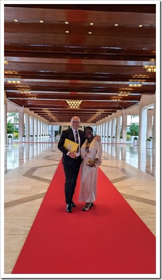 After the ceremony