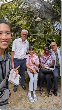 Jo-Ann, Michel, Aldina, Astird and Peter
