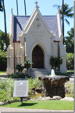 The tomb of King Lunalilo