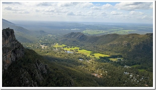Sight from Grampians viewpoint