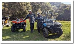 Quad Biking on the Glenstrae Farm