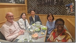 Me, Kaho, Haruki, Naoko en Astrid